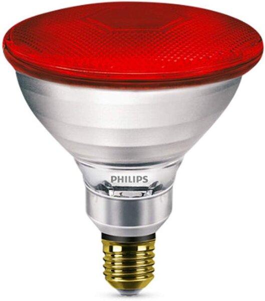 Philips Infrarotlampe PAR38 IR 100W E27 230V Red