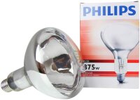 Philips Infrarotlampe BR125 IR 375W E27 230-250V CL