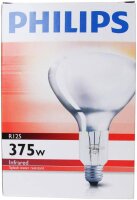 Philips Infrarotlampe BR125 IR 375W E27 230-250V CL