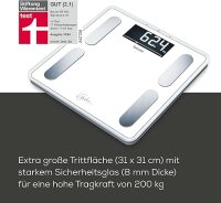 Beurer BF 400 white Glas Diagnosewaage