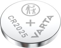 VARTA Lithium Coin CR2025 Blister 1