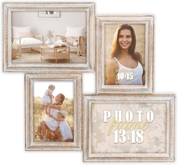 ZEP Rosel Natural 4Q Galerie Holz 2x10x15 2x13x18      AC446B