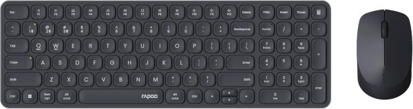 Rapoo 9310M Multi-Mode-Deskset schwarz
