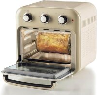 Ariete Vintage, 4632 2-in-1 Heißluftfritteuse und...