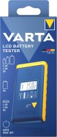 Varta LCD Battery Tester Batterietester Blau, Gelb