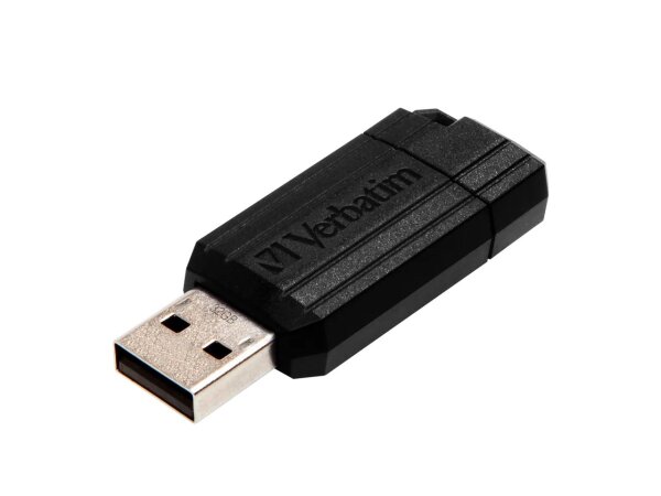 Verbatim PinStripe - USB-Stick 32 GB - Schwarz