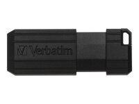 Verbatim PinStripe - USB-Stick 32 GB - Schwarz