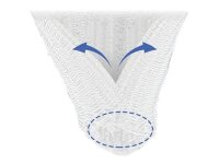 Delock Geflechtschlauch selbstschließend 5 m x 13 mm weiß