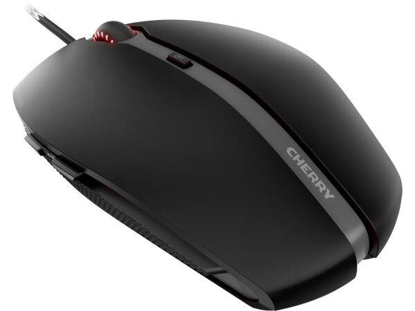 CHERRY GENTIX 4K Kabelgebundene Maus, Schwarz, USB