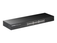 Edimax 26-Port Gigabit Switch mit 2 SFP-Ports 19"