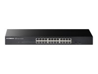 Edimax 26-Port Gigabit Switch mit 2 SFP-Ports 19"