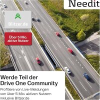 Needit Drive One Blitzer & Gefahrenwarner