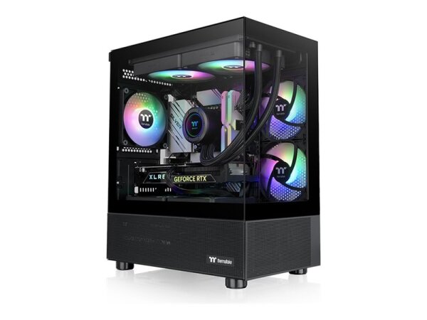 Thermaltake View 170 TG ARGB Micro Micro Tower Schwarz