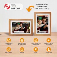 Denver PFF-1543LW Digitaler Wi-Fi Bilderrahmen –...