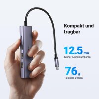 UGREEN Revodok 5-in-1 4K HDMI USB-C Hub mit 3x USB-A 3.0