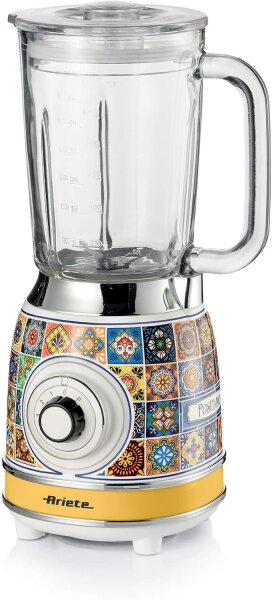 Ariete 583 Positano, Elektrischer Standmixer aus Glas 1,5L