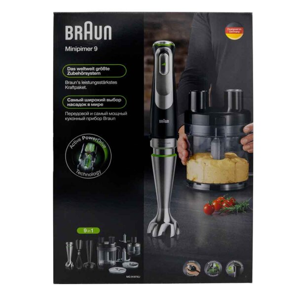 Braun MQ 9187XLI Stabmixer , Multiquick 9