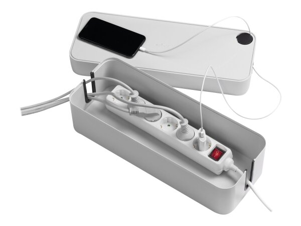 DURABLE Kabelbox CAVOLINE L grau