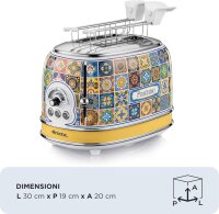 Ariete Toaster 2-Scheiben Positano