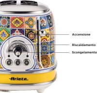 Ariete Toaster 2-Scheiben Positano