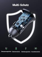 UGREEN A+C Dual-Port Car Charger PD30W+SCP22.5W