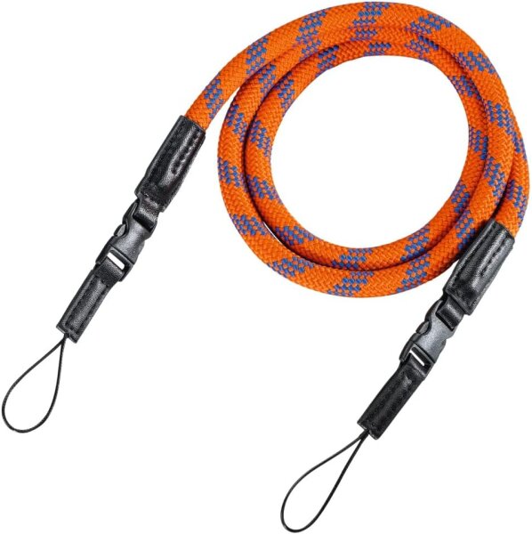 Hama Kameragurt  Braid 120 orange/blau