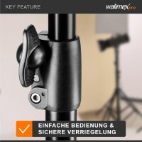 walimex FT-8051 Lampenstativ 260 cm