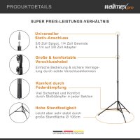 walimex FT-8051 Lampenstativ 260 cm