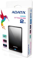 ADATA Externe HDD HV620S     2TB 2.5 VALUE Black