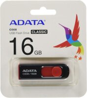 ADATA USB 2.0 C008 black 16GB               AC008-16G-RKD