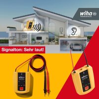 Wiha Durchgangsprüfer bis 400 V AC, CAT II inkl. 2x...