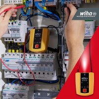 Wiha Durchgangsprüfer bis 400 V AC, CAT II inkl. 2x AAA-Batterie