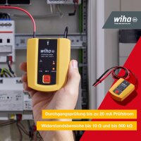 Wiha Durchgangsprüfer bis 400 V AC, CAT II inkl. 2x AAA-Batterie