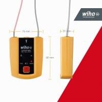 Wiha Durchgangsprüfer bis 400 V AC, CAT II inkl. 2x AAA-Batterie