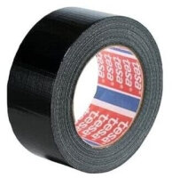 Tesa Gewebekleb. 25m x 50mm schwarz 04610