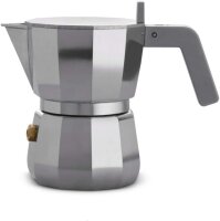 Alessi Mokka Espressomaschine DC06/1 silber