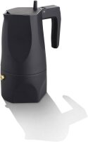 Alessi Mokka Espressomaschine MT18/3 B schwarz