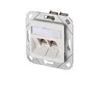 METZ CONNECT E-DAT modul 2 Port UPk Cat.6A, reinweiß