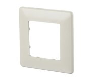 METZ CONNECT Abdeckplatte 80 x 80 mm, reinweiß, Modul