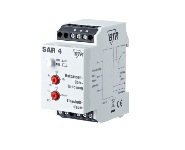 METZ CONNECT Starkstromanschalterelais SAR 4