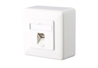 METZ CONNECT E-DAT C6 1 Port AP reinweiß