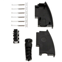 helos TAE Stecker: TAE 6 F, schwarz, lose