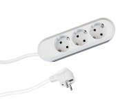 Bachmann Steckdosenleiste SMART 3-fach, weiß 5,0m,...