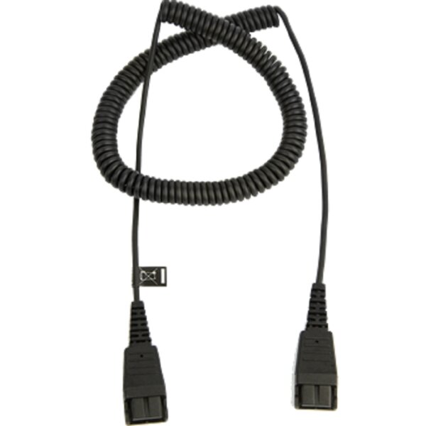 Jabra Verlängerungskabel QD auf QD, spiral, 0,5-2m