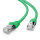 helos Cat.5e Patchkabel SF/UTP AWG 26 grün 7,5 m