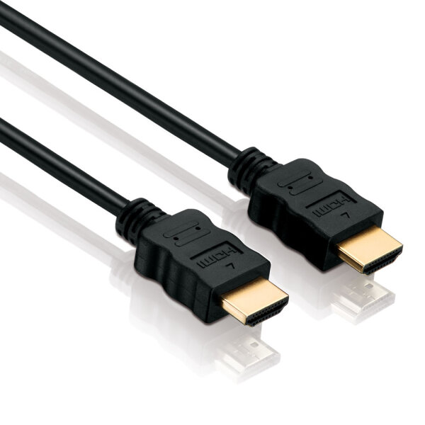 PureLink Anschlusskabel, HDMI Stecker/Stecker, FULL HD, BASIC, 7,5m, schw.