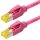 Draka Patchkabel S/FTP Cat 6a HQ TM31 (ISO/IEC) magenta 3,0m