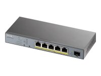 Zyxel GS1350-6HP 6-Port managed CCTV PoE Switch
