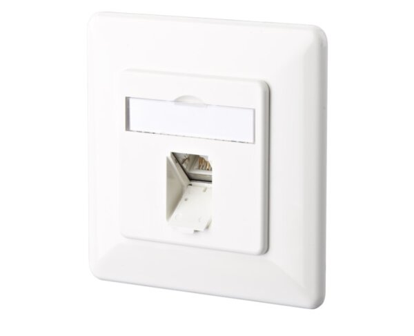 METZ CONNECT E-DAT C6A 1 Port UP reinweiß