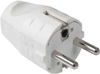 Bachmann Montagestecker weiß, Schutzkontaktstecker...